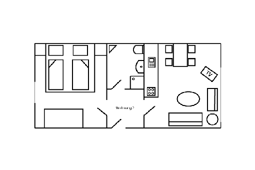 Einblick in Ferienwohnung 2