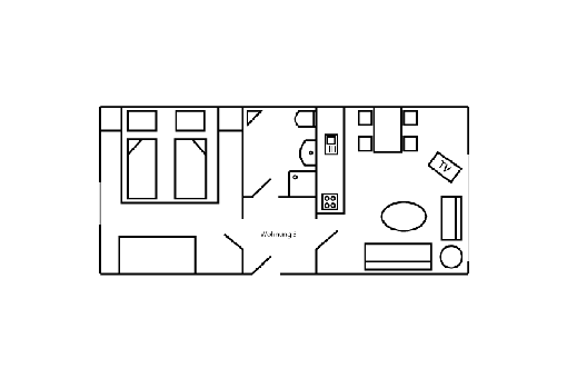 Einblick in Ferienwohnung 3